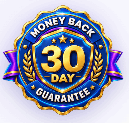 30-day money-back guarantee for Home Service Agency Studio